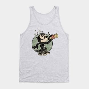 Felix The Cat // Beer Drinker Tank Top